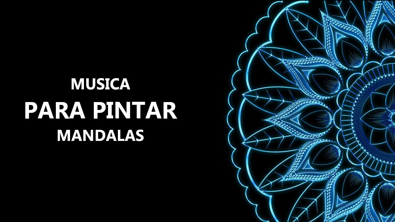 Música TRANQUILA para pintar MÁNDALAS 🎨
