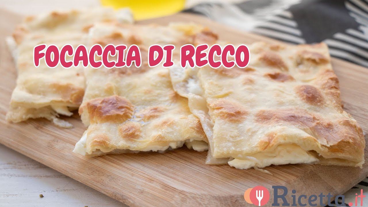 Focaccia di Recco - Ricetta.it