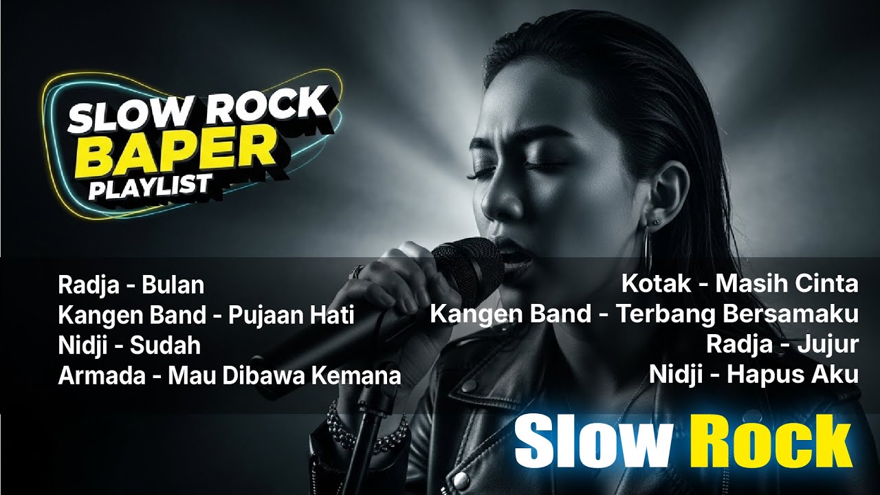 VIRAL LAGI!💔 Slow Rock Baper Playlist - Kumpulan Lagu Terbaik Peneman Galau (Full Album)