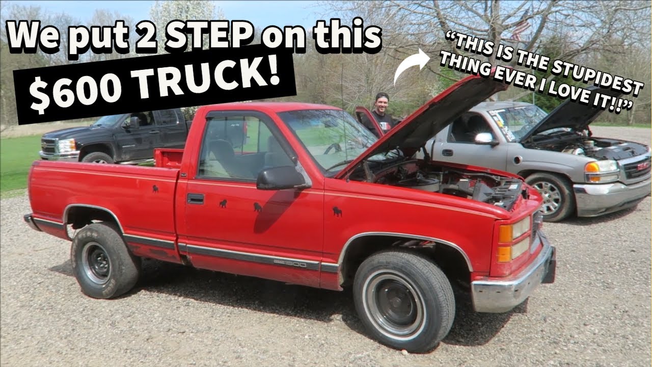 We put 2 STEP on the $600 Street Truck!! IT SOUNDS AMAZING lol