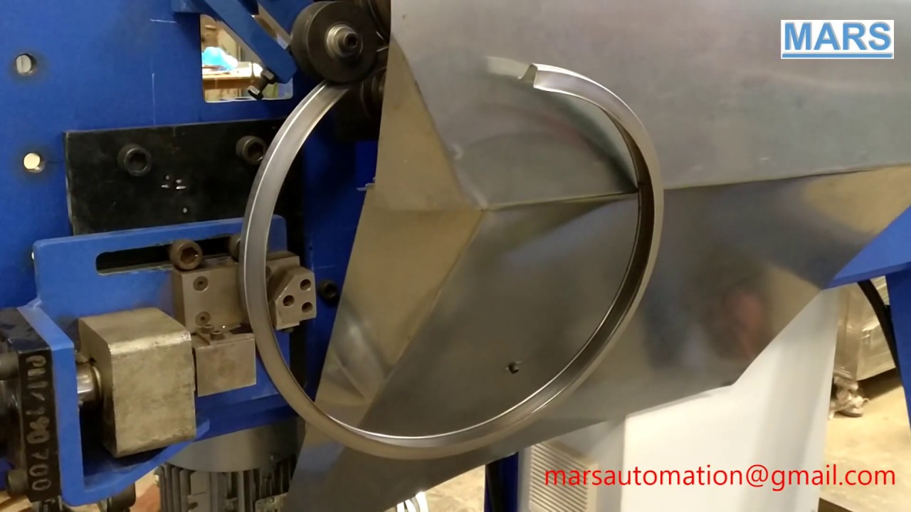 Automatic Drum Lock Ring Making Machine