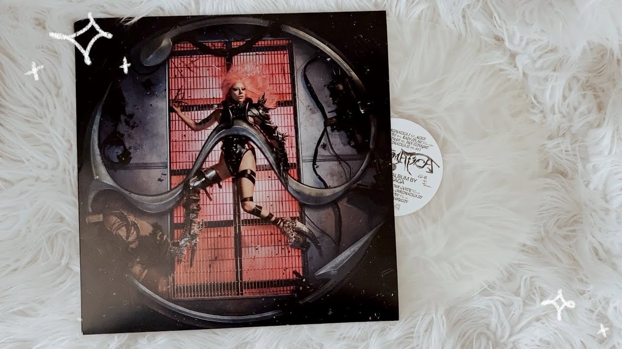 custom lady gaga - chromatica vinyl jacket