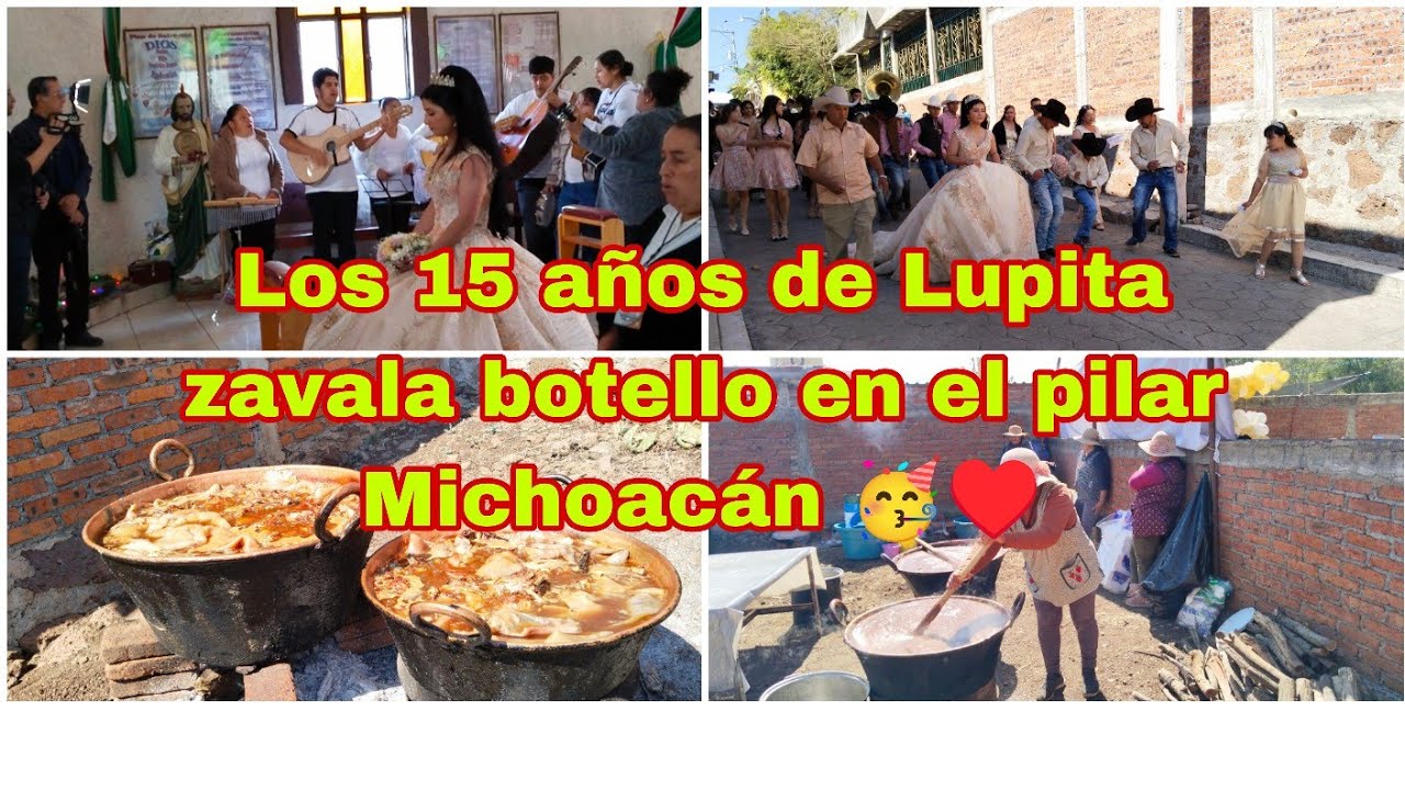 Los 15 años de Lupita zavala   en el pilar mich🫶🏻