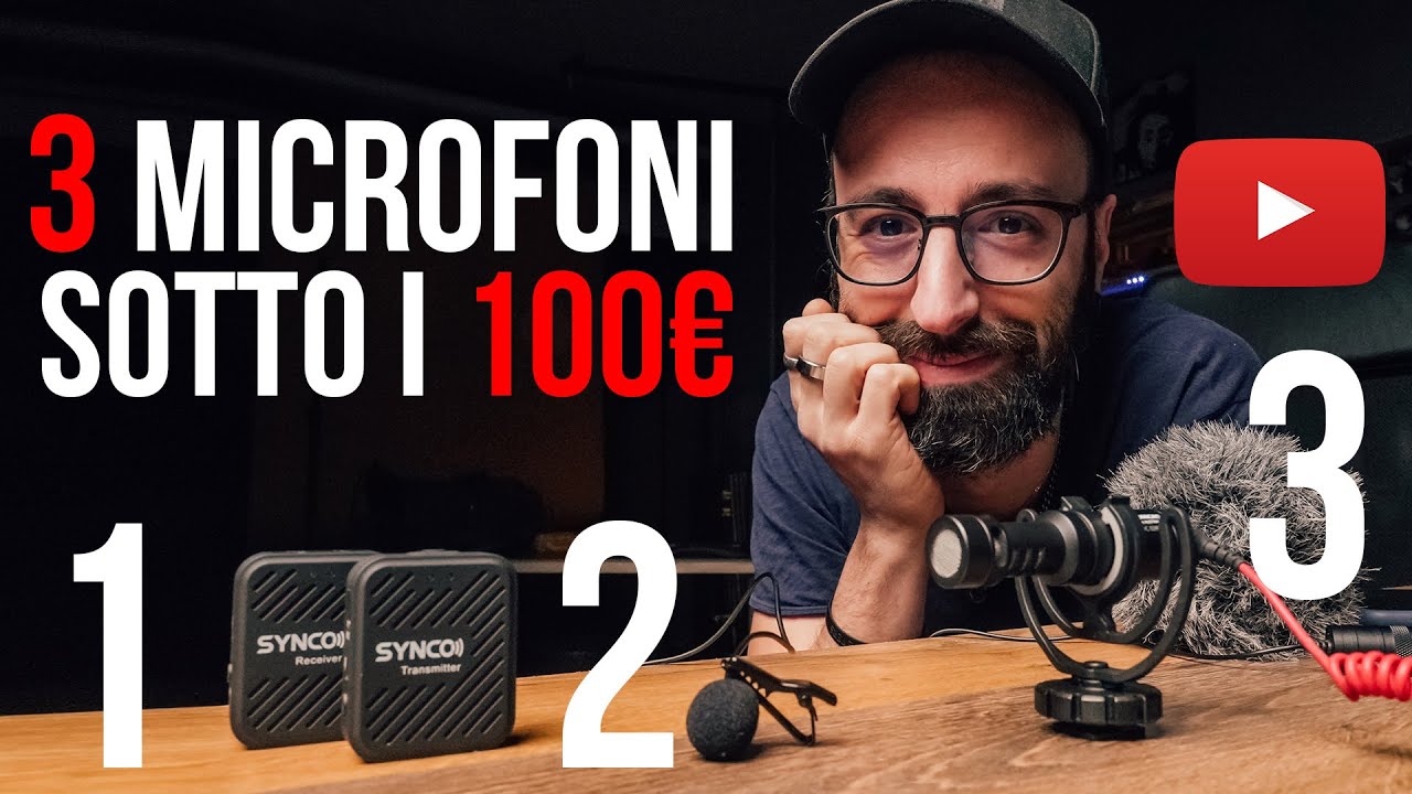 3 microfoni economici  per Youtube  #microfoni