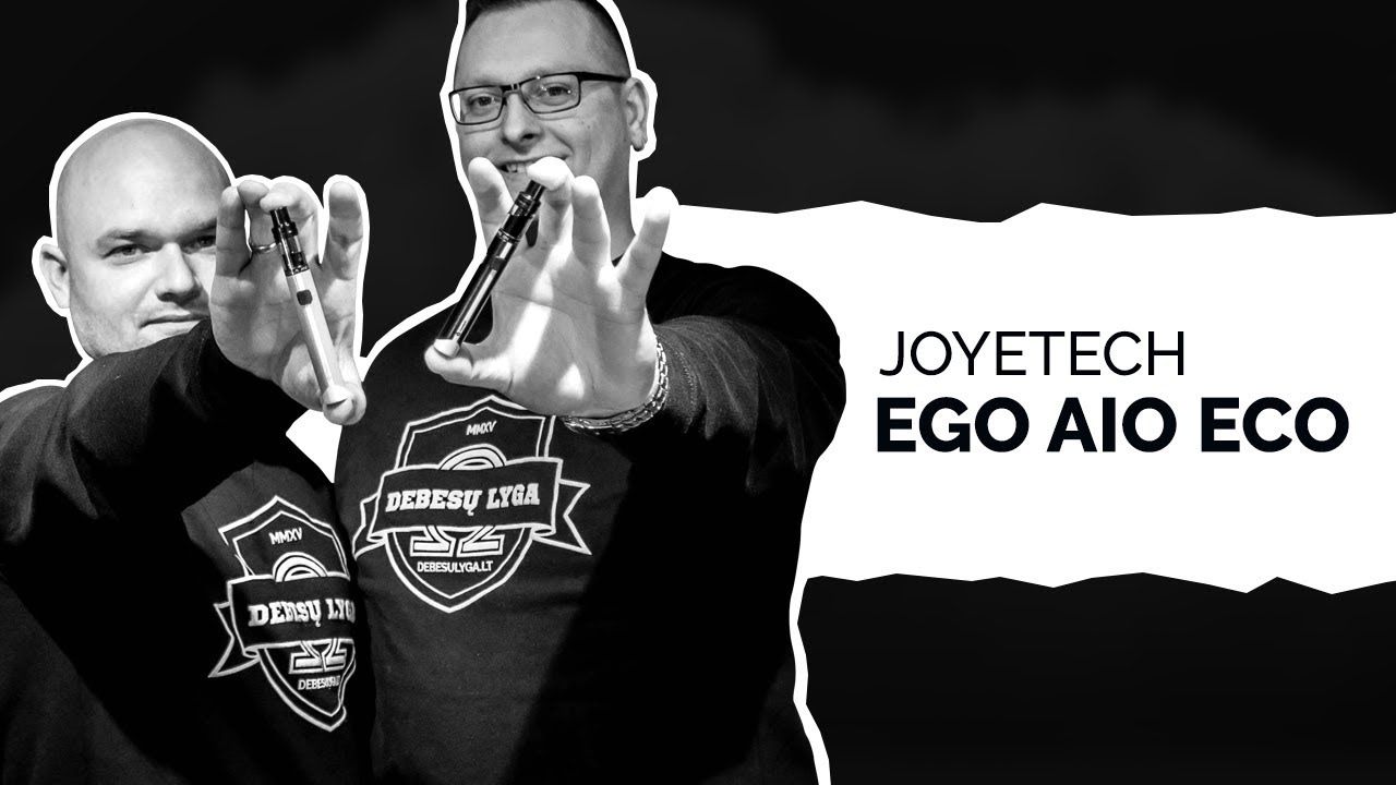 Joyetech eGo AIO ECO apžvalga | BALKONO KRONIKOS x DEBESŲ LYGA