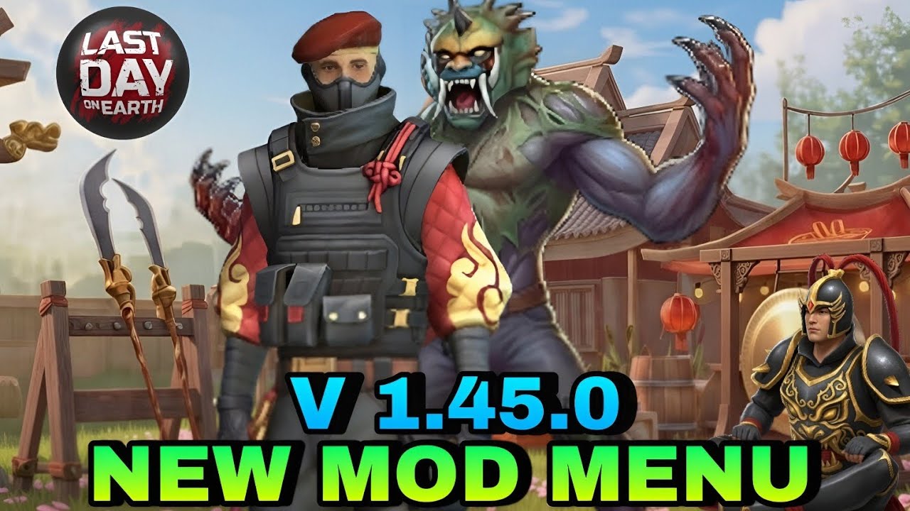 MOD MENU LAST DAY ON EARTH v1.45.0 || NEW EVENT UJIAN ROH || FREE SKIN + NEW MOD NEW UPDATE!