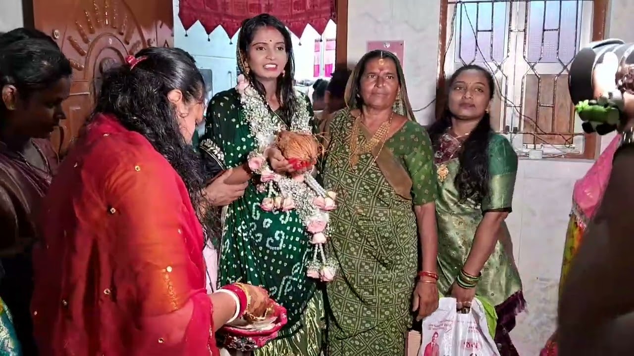 રાજકોટ શ્રીમંત મા ગયા (baby shower)🥰