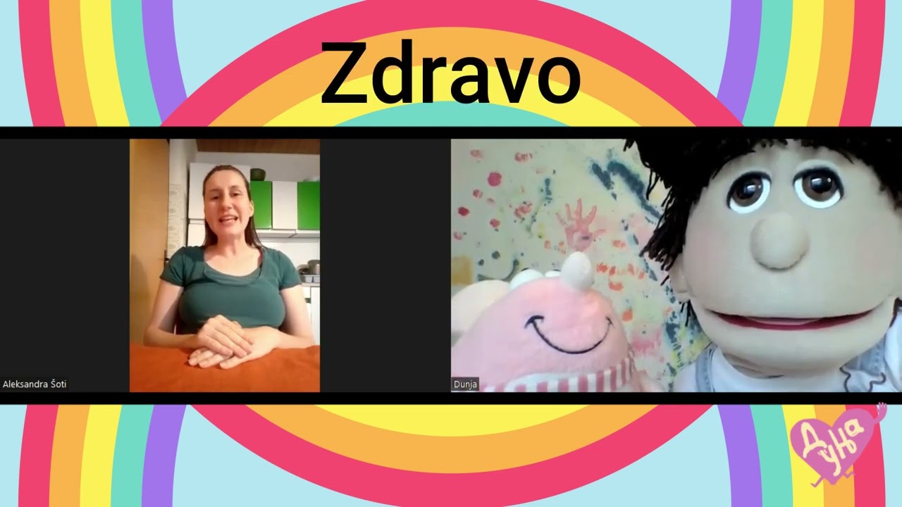 Dunja uči znakovni jezik - Pozdravi