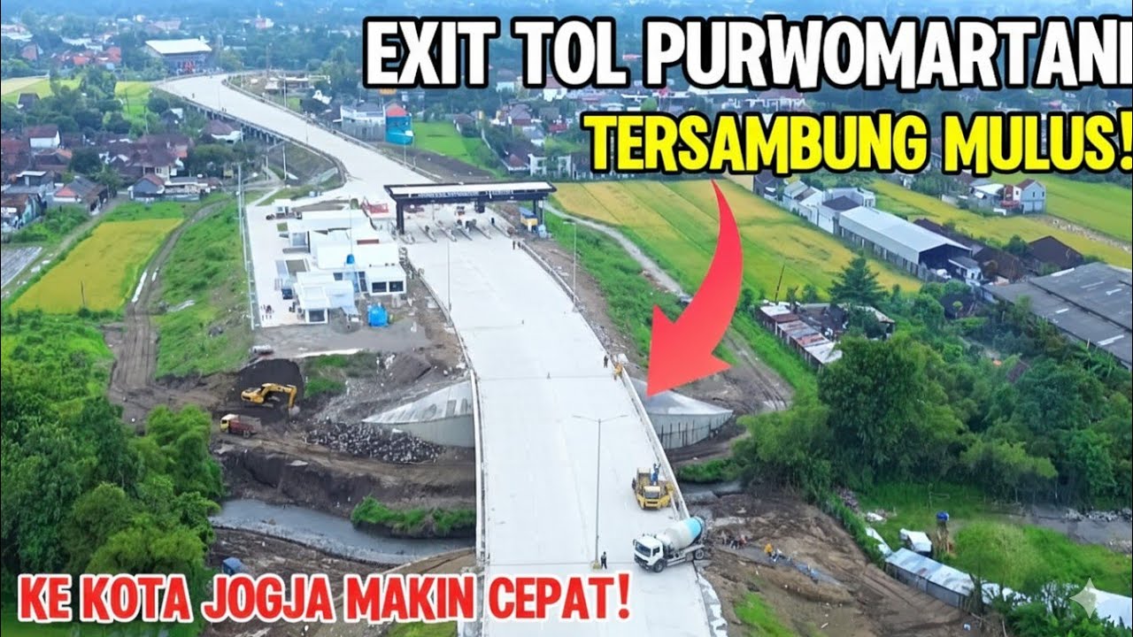 NGGAK NYANGKA‼️EXIT TOL PURWOMARTANI TOL JOGJA SOLO Kini Nyaris Siap Digunakan‼️SIAP TEMBUS JOGJA