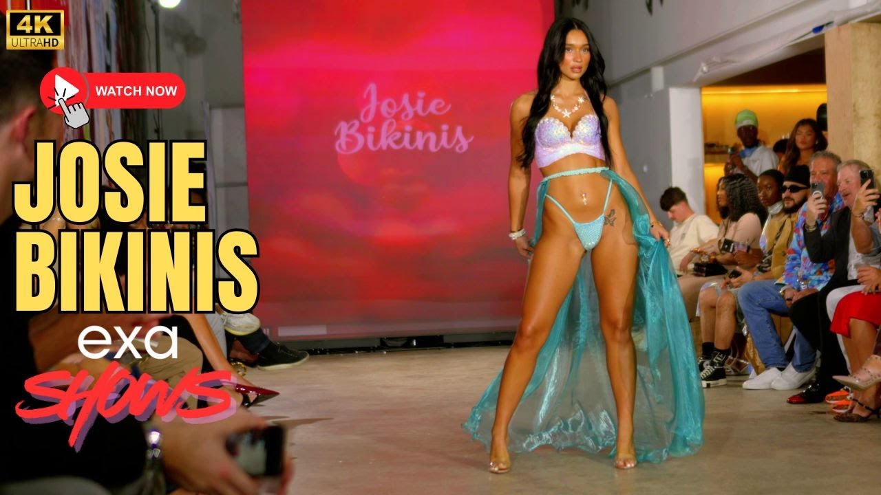 На подиуме царила жара: бикини от Josie произвели фурор на Art Basel Miami на показах Exa.