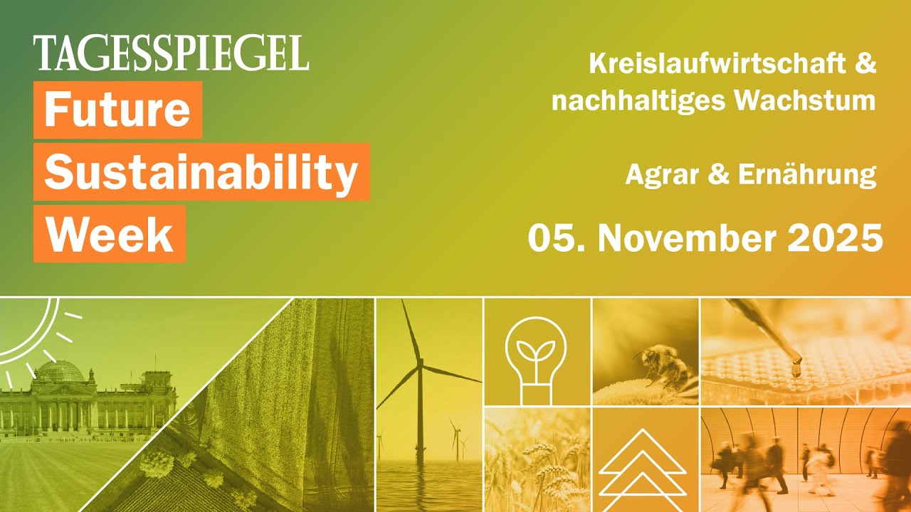 Future Sustainability Week 2025 - Tag 1