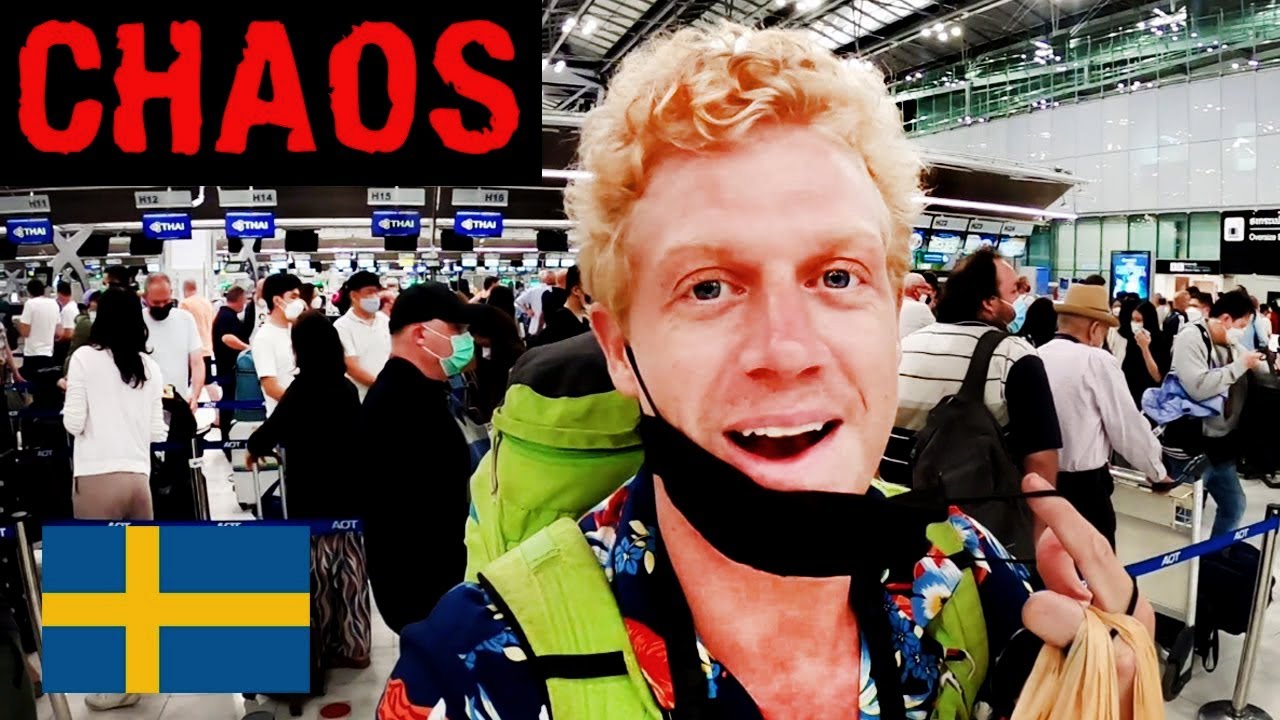 Летим в ШВЕЦИЮ 🇸🇪 из Таиланда (Crazy Chaos)