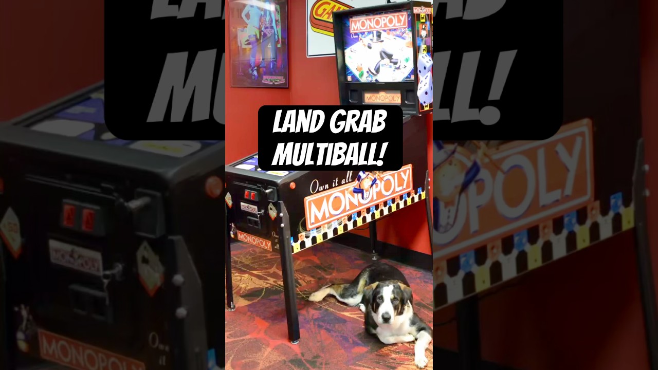 Monopoly Pinball Machine Wizard Mode Demonstration #pinball #arcade #gaming