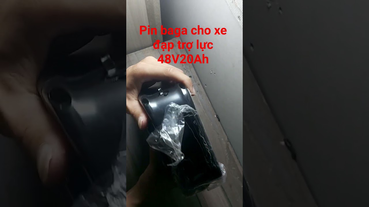 Pin baga xe đạp trợ lực loại 48V20Ah. BH 12 tháng 1 đổi 1