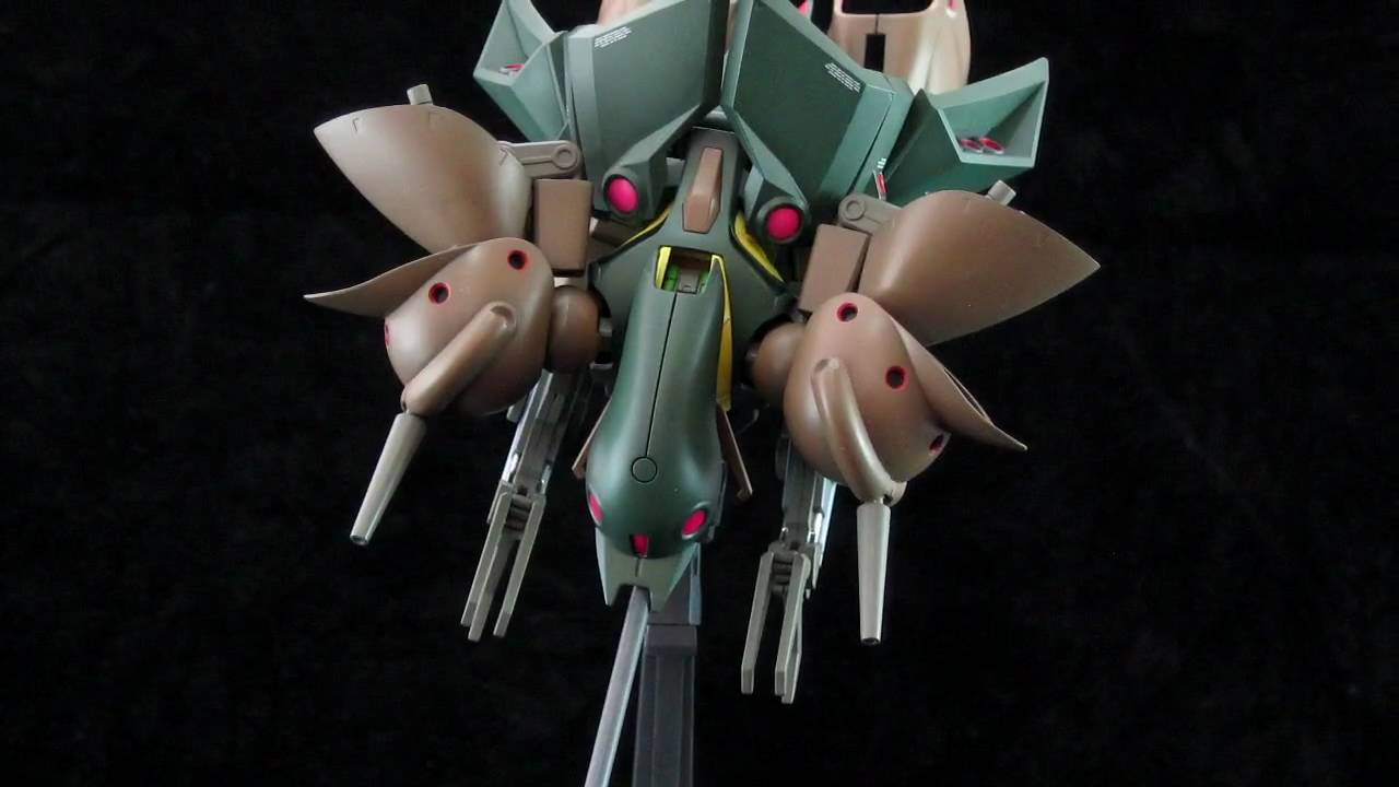 HGUC RX-110 Gabthley EFSF Prototype Transformable Mobile Suit 1/144 Painted in HD 1280 x 720