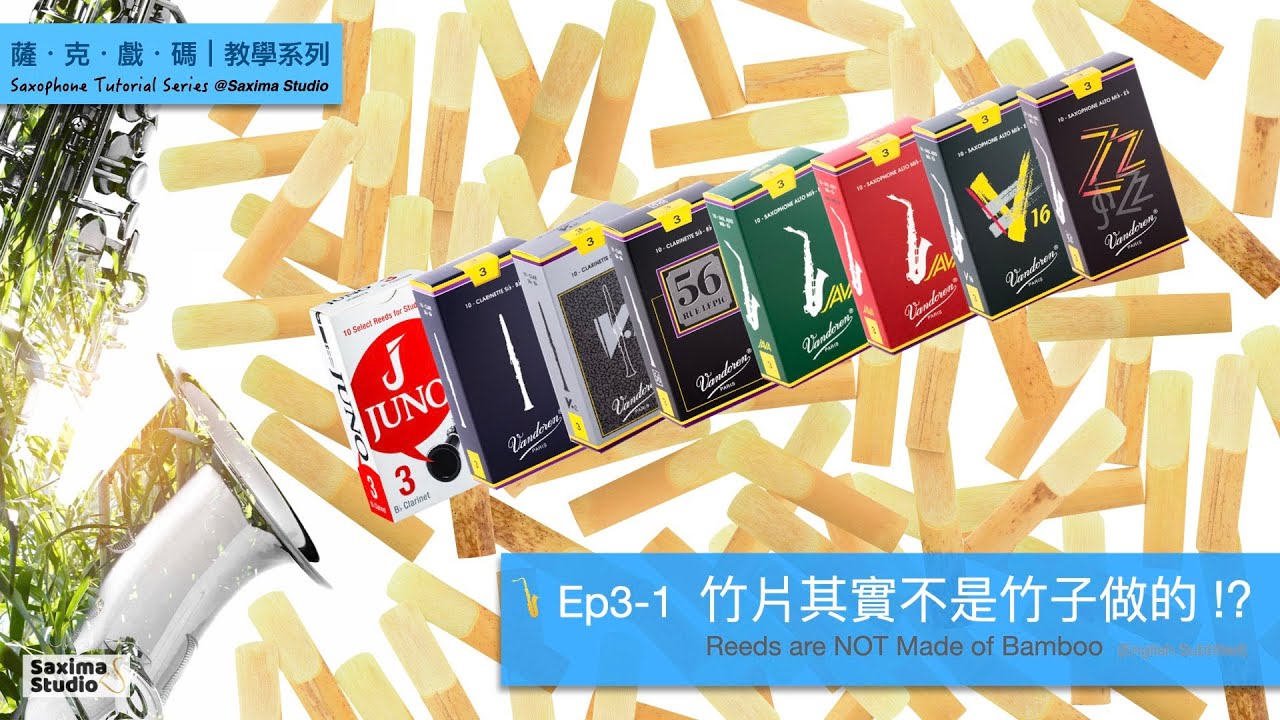 Ep3-1  竹片其實不是竹子做的！？｜Reeds are NOT Made of Bamboo (English Subtitled)