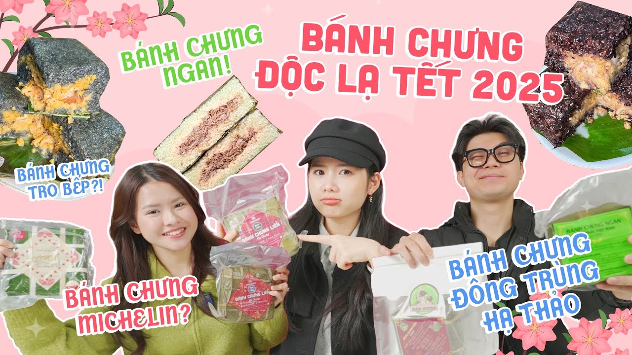 Team UT: “Bứ hết cả người” với các vị bánh chưng độc lạ 2025! 