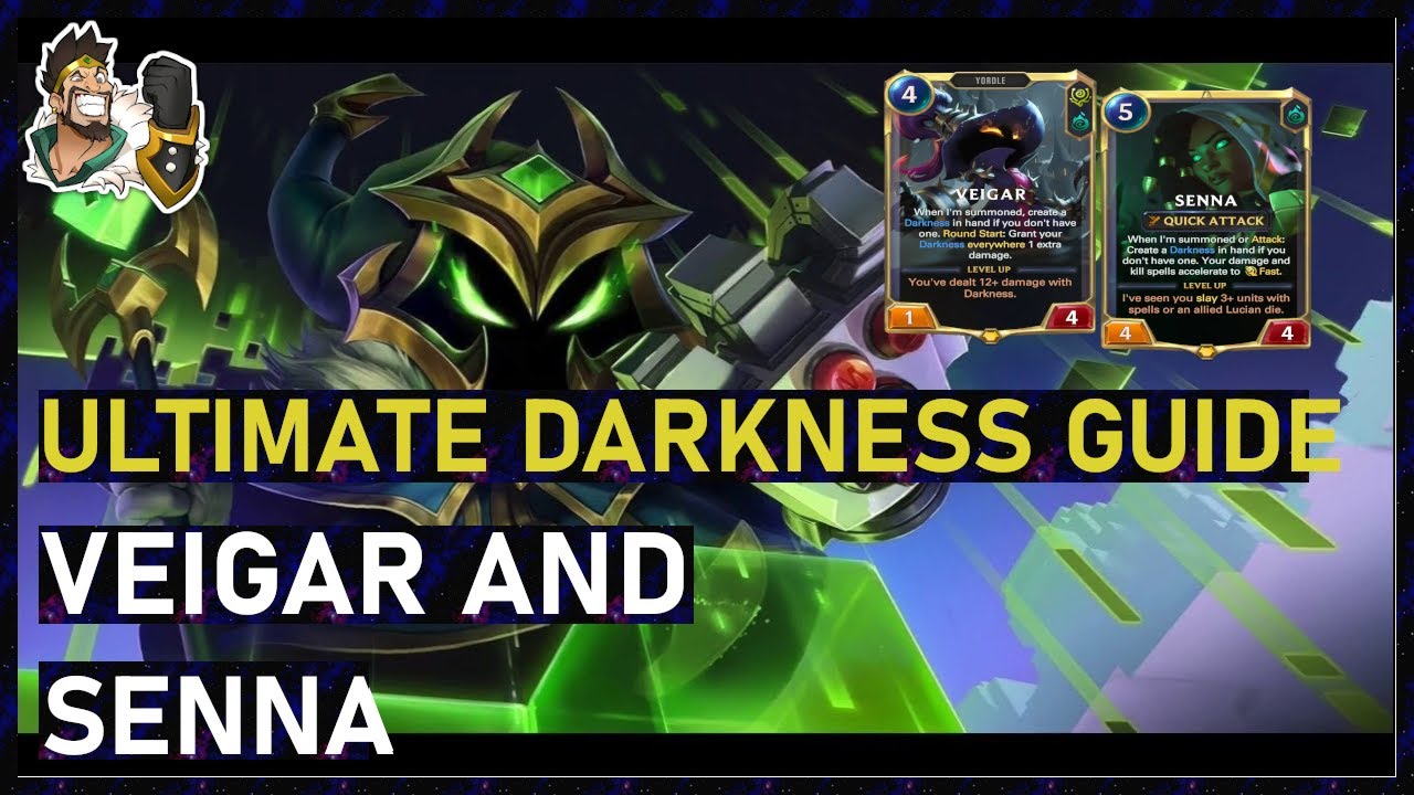 LoR | The Ultimate Darkness Guide! Senna Veigar! Darkness Amazing Meta Deck! Guide and Gameplay!
