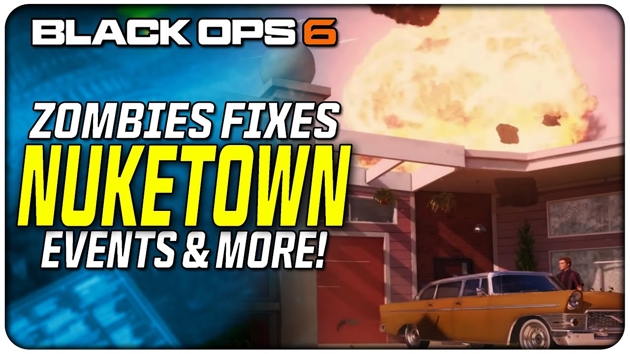 Nuketown Release Date, Seasonal Events, Zombies Fixes, & More! (BO6 News)