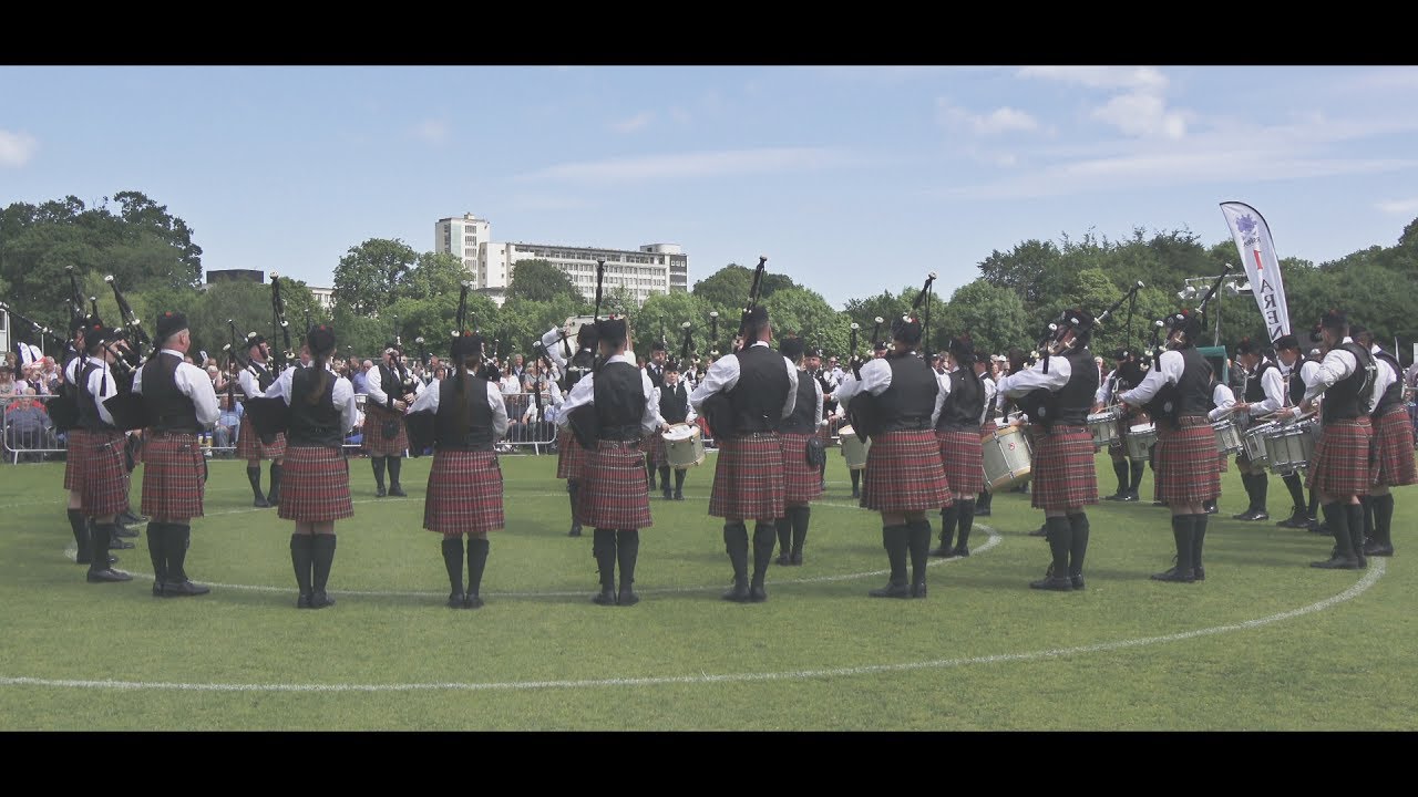 PSNI's Donella Beaton Medley at the 2017 UK Pipe Band Championships