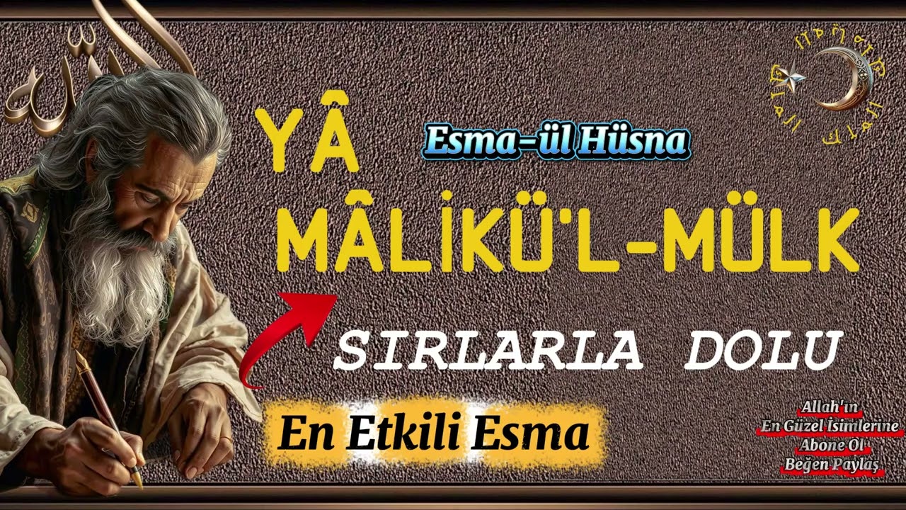 Hayatını Değiştirecek Sırlarla Dolu Esma: Mâlikül-Mülk.