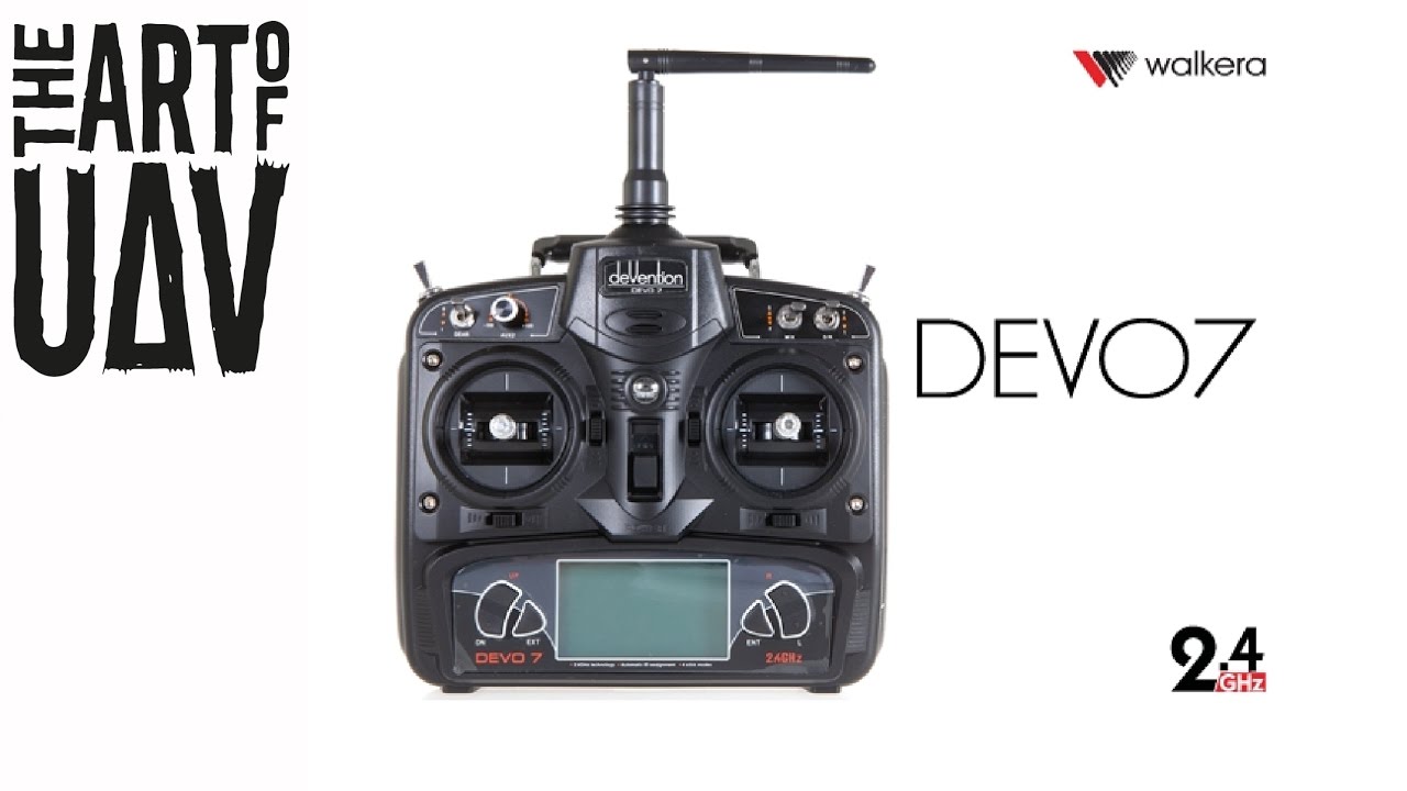 Walkera Devo 7 Controller - Configuration Settings For Runner 250 Pro