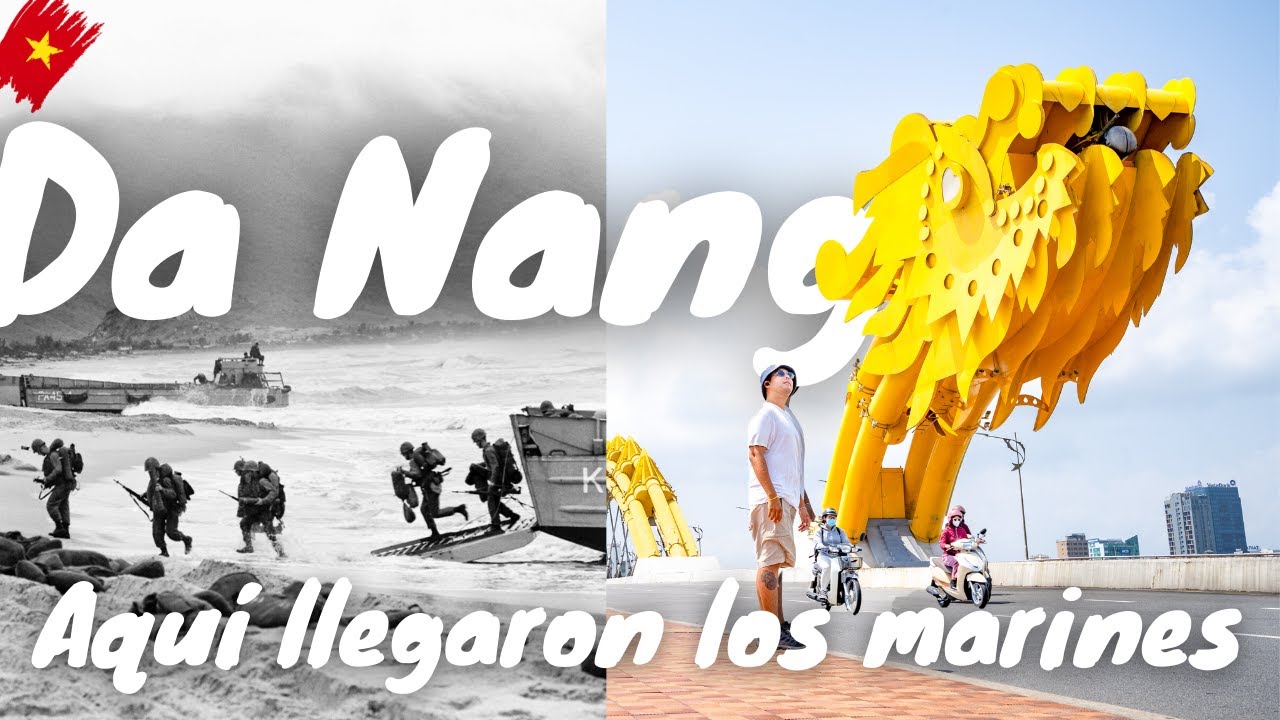 AQUÍ INICIÓ DE VERDAD la guerra de Vietnam! RECORRIENDO la ciudad de Da Nang! - Vietnam #2