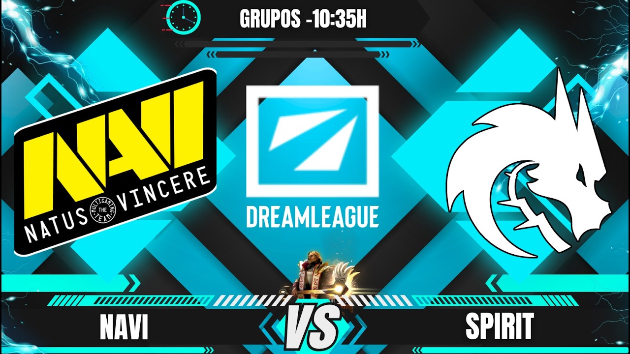 [PT-BR] SPIRIT X NAVI - DREAMLEAGUE 28 - GRUPOS - @VINI
