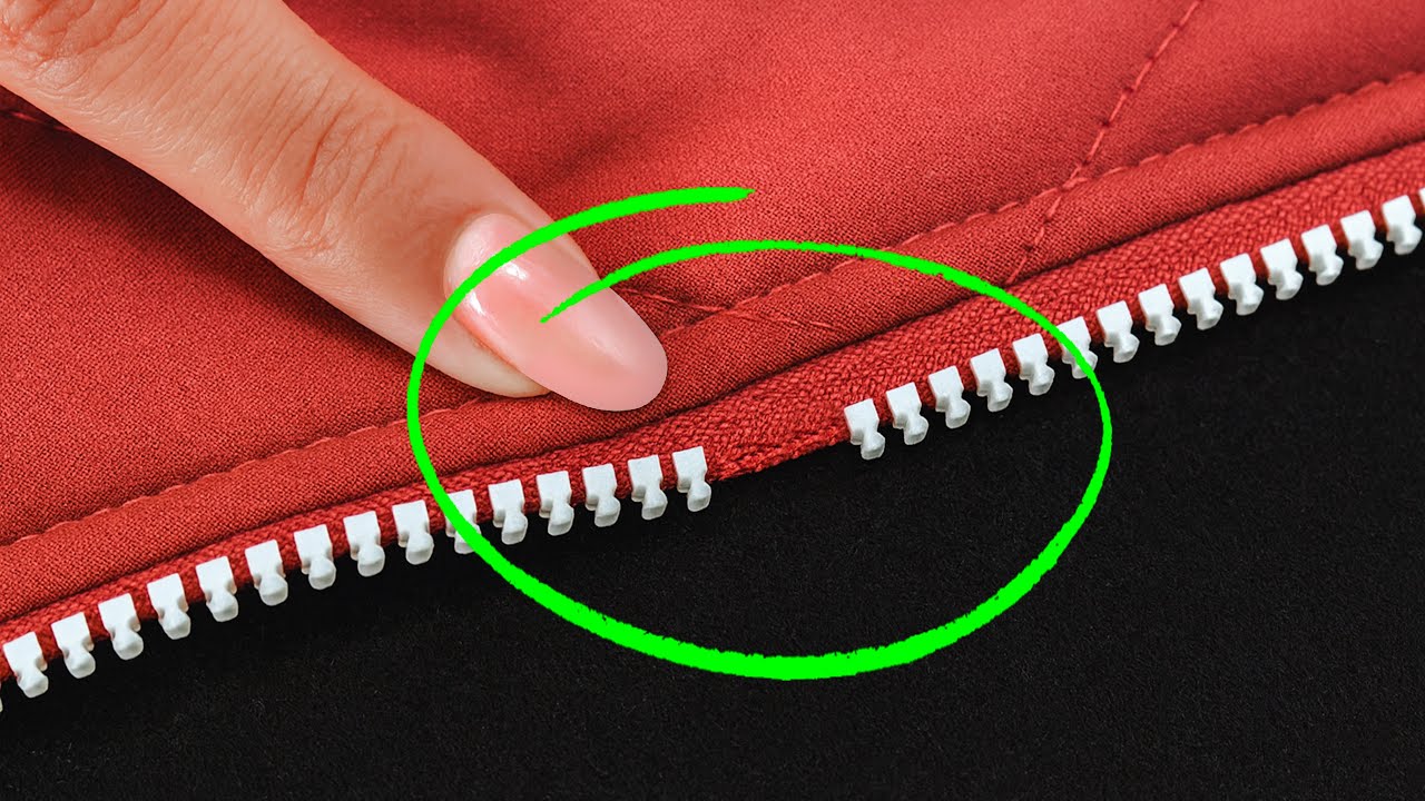 Tailors Don't Want You To Know This Method! Fix Broken Zipper in 1 Minute! | Tracy Tips