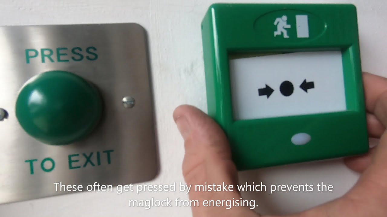 How to reset an emergency door release unit, when call point key isn't available!