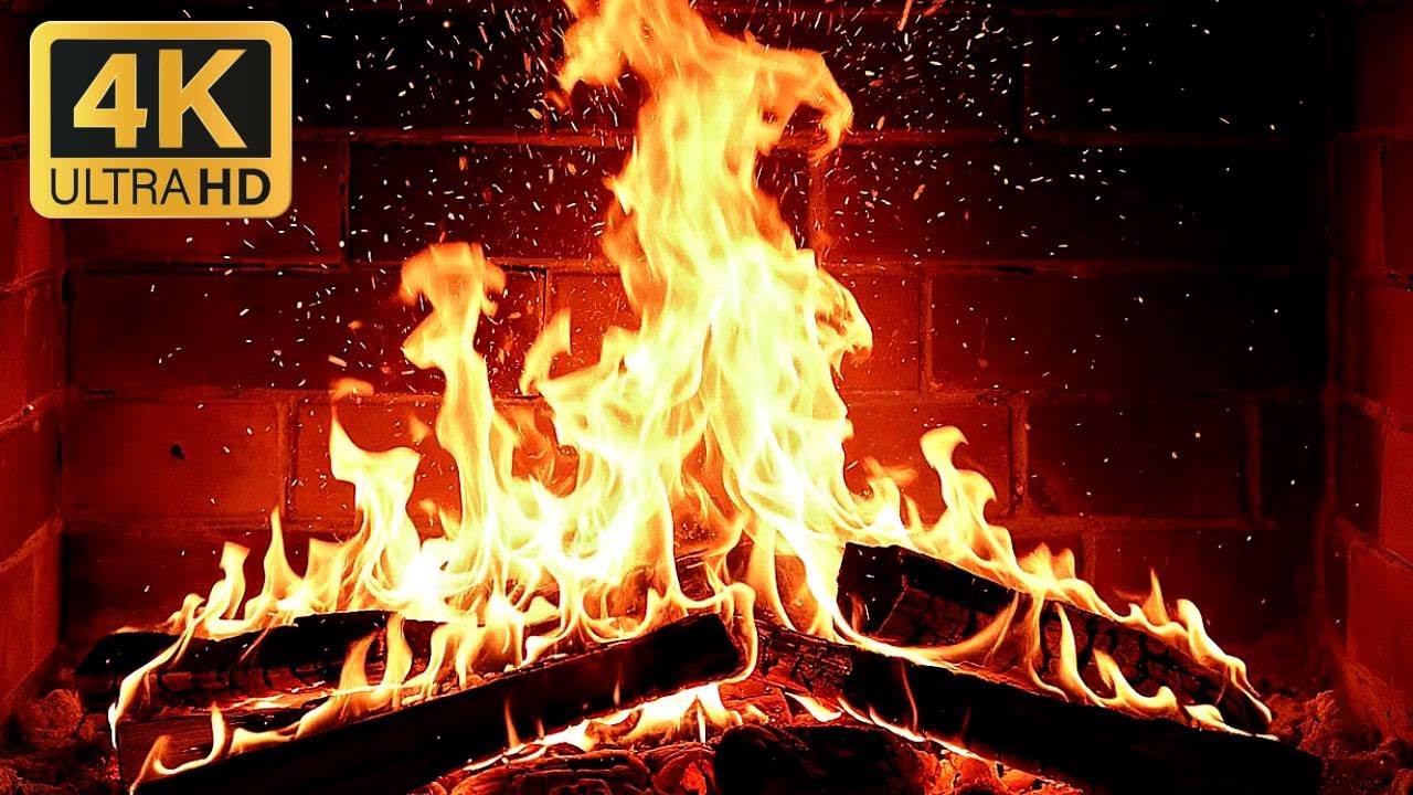 🔥 Fireplace NO ADS. Cozy Fireplace 4K Ultra HD