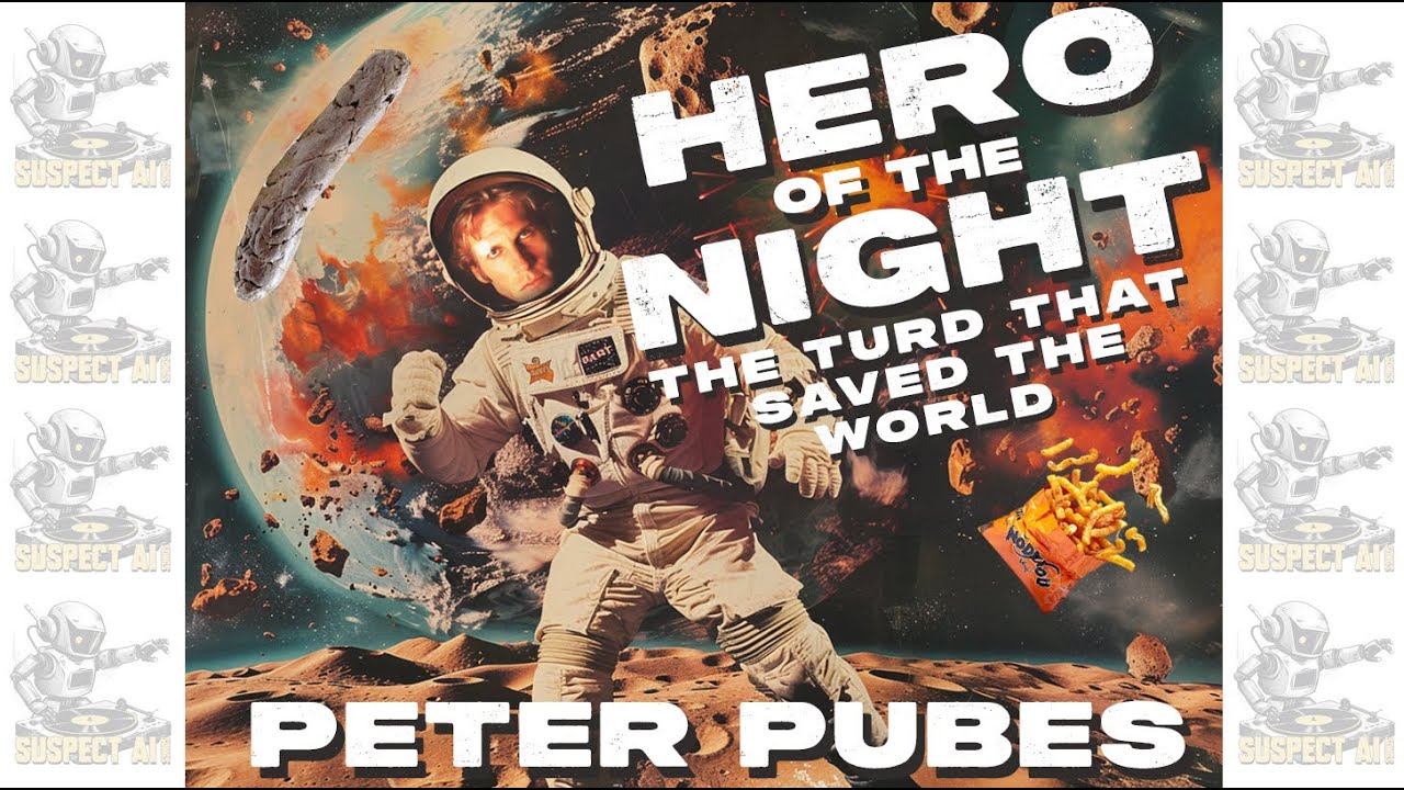 Hero Of The Night (The Turd That Saved The World) - Peter Pubes - Rare Lost 80s Hit Song