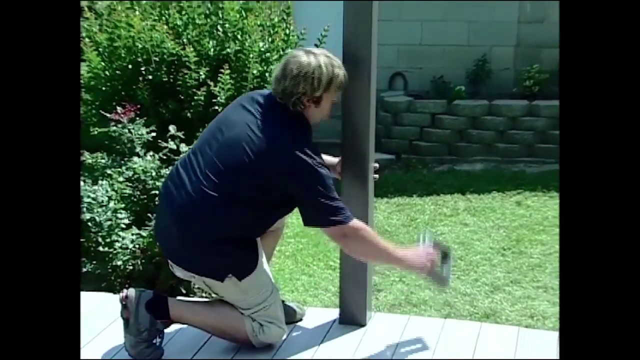TimberTech Secure-Mount Post Installation – Deck Post Mounting Kit