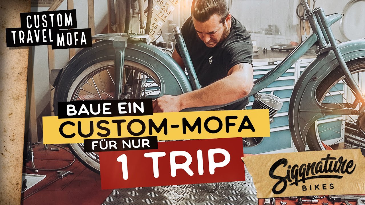CUSTOM REISE-MOFA | Kompletter Umbau in nur 2 Wochen