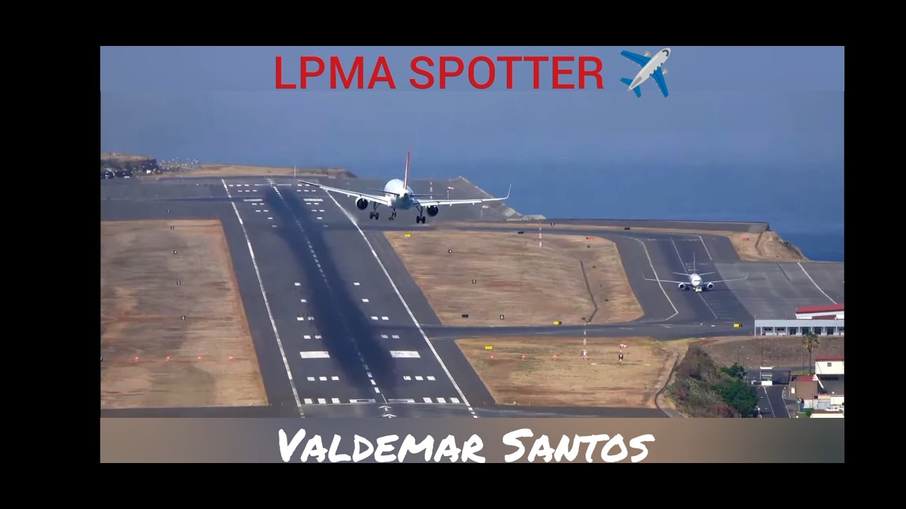 Madeira Airport Live Action LPMA Spotter ✈️ 13/03/2026
