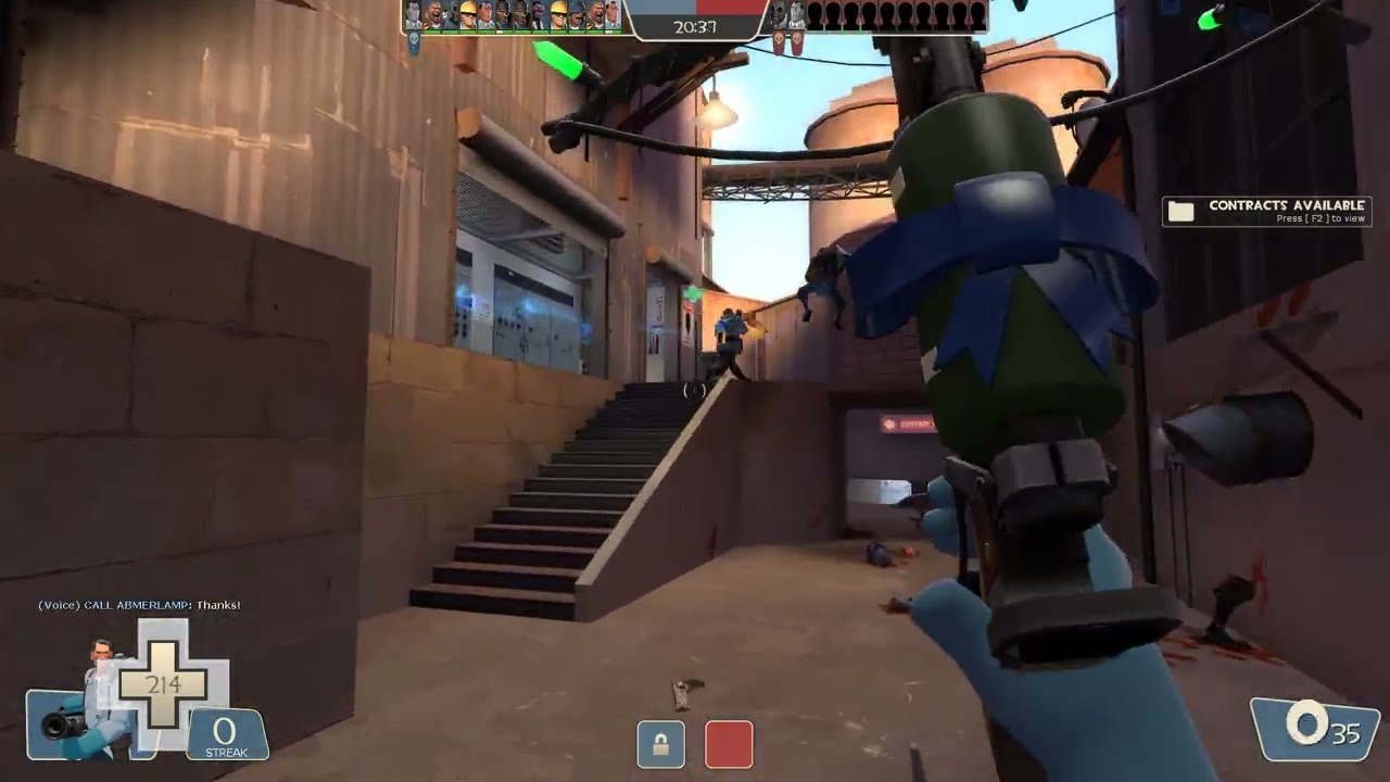 Team Fortress 2 Heavy Medic Rush Doesn't Always Work