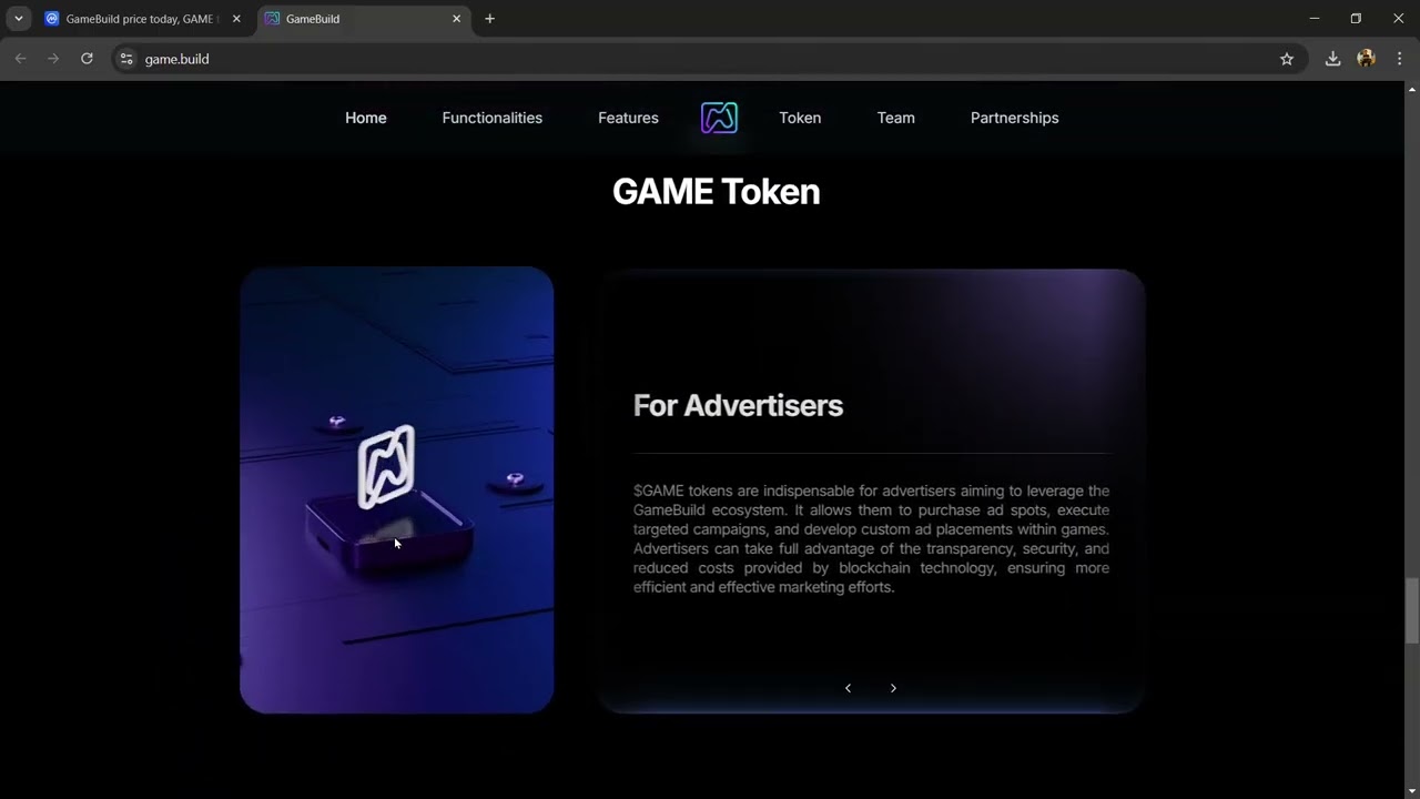 What is GameBuild  ($GAME) Token Coin | Review About $GAME Token