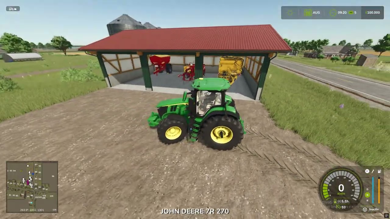 FERMA ÎNCEPE SĂ CREASCĂ! 🌾 Siloz NOU + Recoltăm Grâu – FS25 Gnadenthal #1