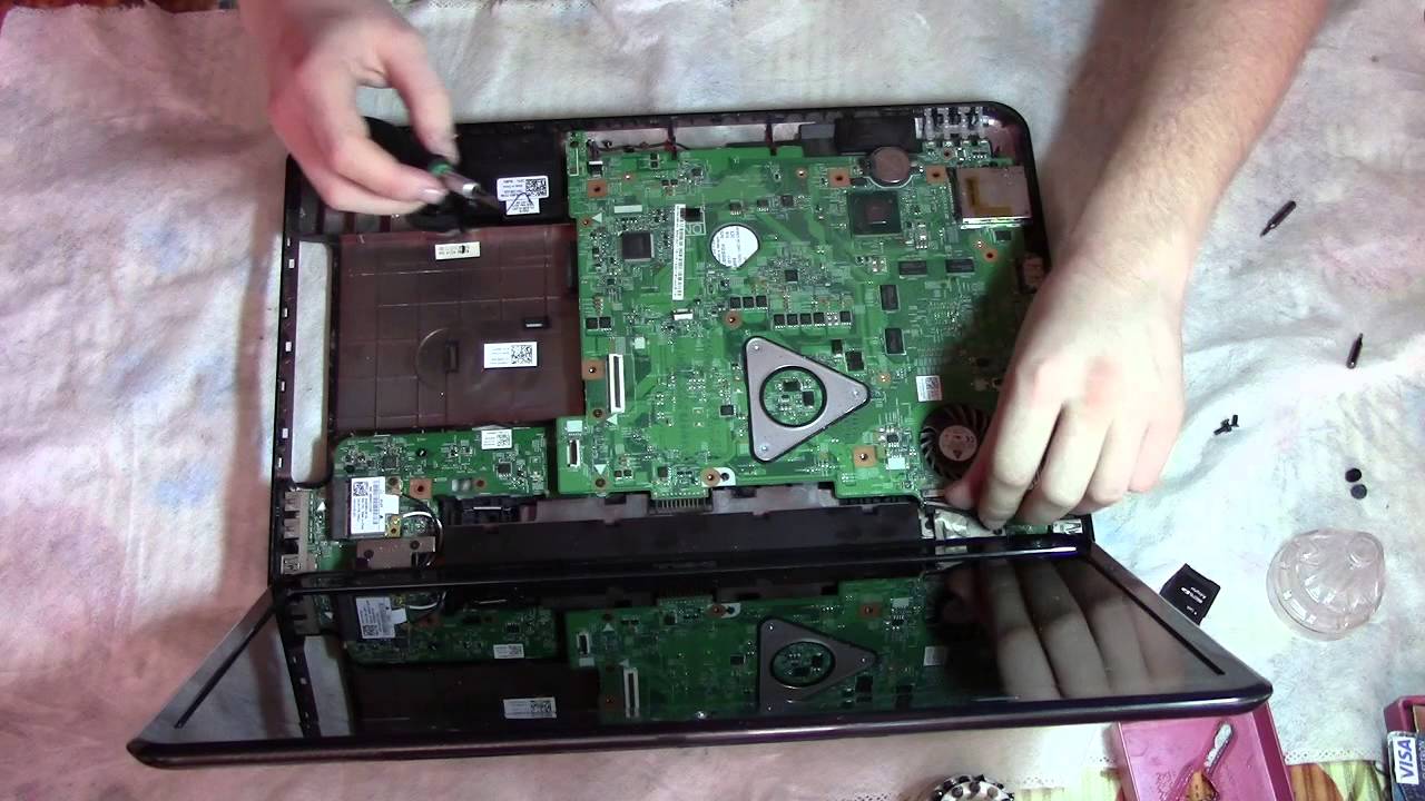 Dell Inspirion n5110 - Разборка / Disassembly Dell n5110