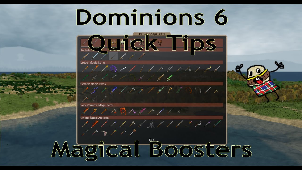 Dominions 6 Quick Tips: Magical Boosters