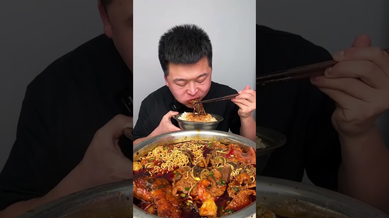 The homemade red oil maocai is delicious!   