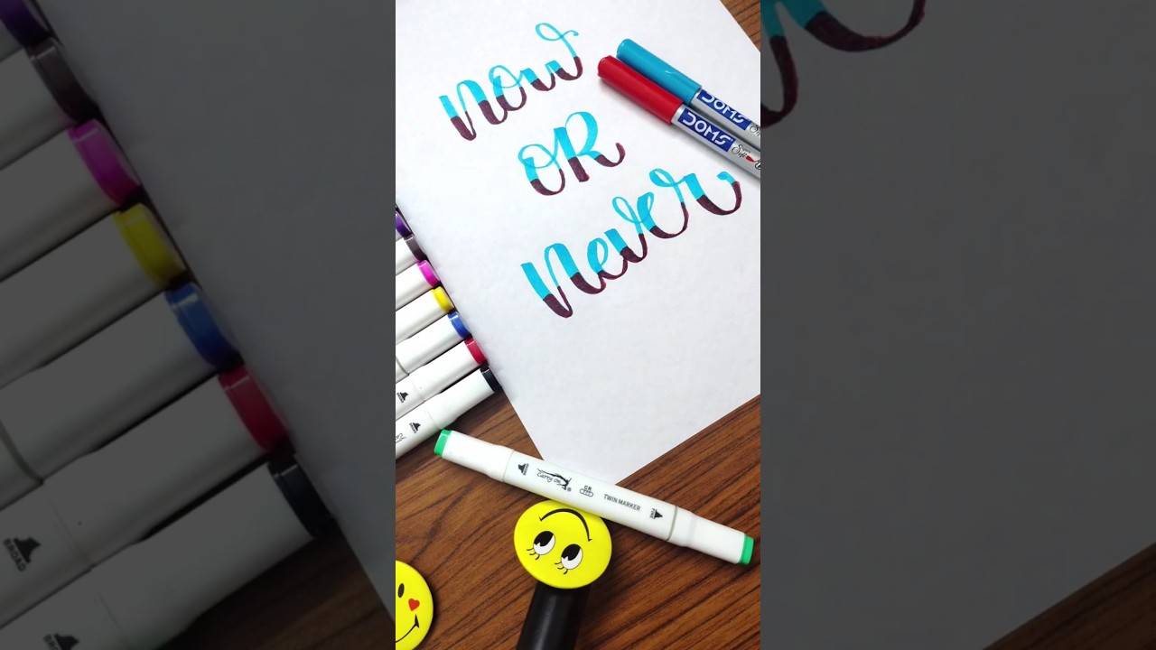 Wait&hellip; I Wrote THIS?😳✍️#calligraphy#shortvideo#handwriting#dailyquotes#like#share#satisfying#views