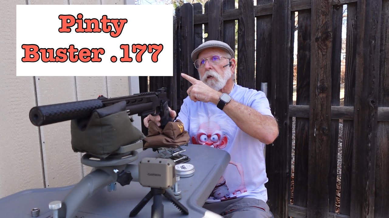 Первый тест Pinty Buster .177.