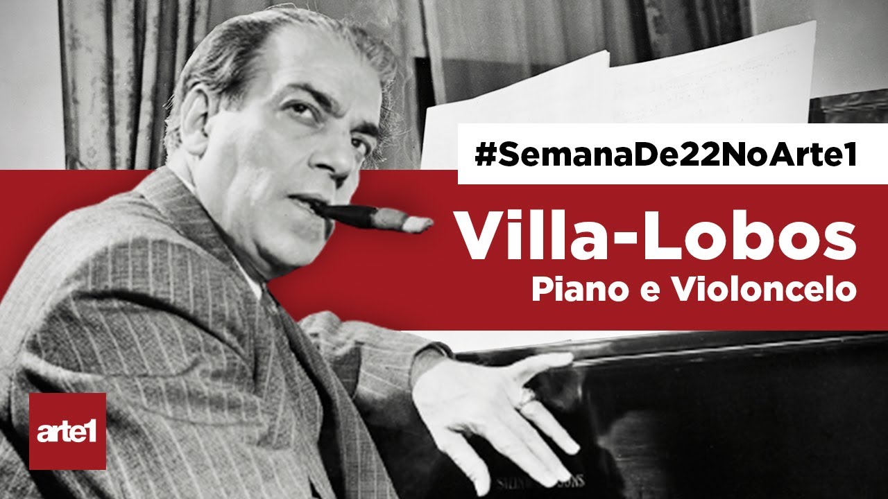 VILLA-LOBOS PIANO e VIOLONCELO - PEQUENA SUÍTE: 