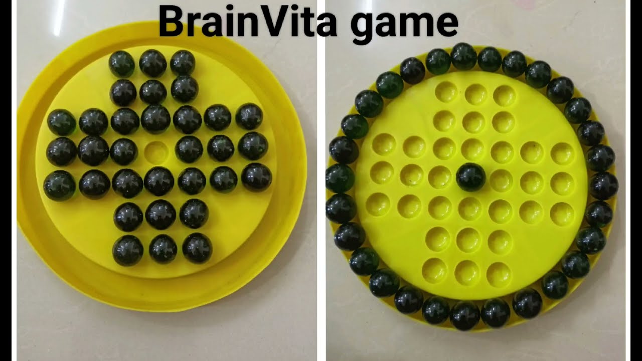 Marbles Game: Step by Step II How to win BrainVita marble Solitaire Game tricks II koli kundu game