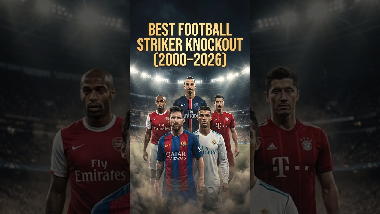 Best Football Striker (2000–2026) 🏆 Ultimate GOAT Knockout Bracket 