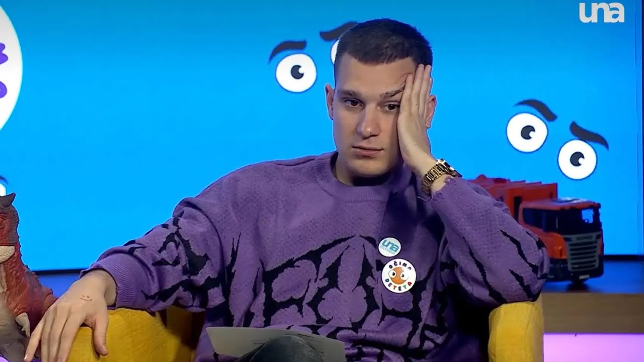 OČIMA DETETA I David ne veruje šta čuje, a i vidi: Mihailo mu ispričao vic veka 😂😂😂 I UNA TV