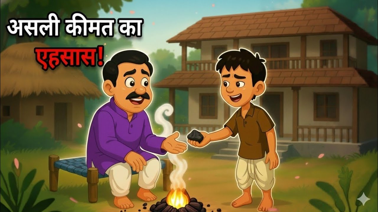 असली कीमत का एहसास | ASLI KEEMAT KA EHSAAS | HINDI KAHAANI | CARTOON STORY | HINDI STORIES
