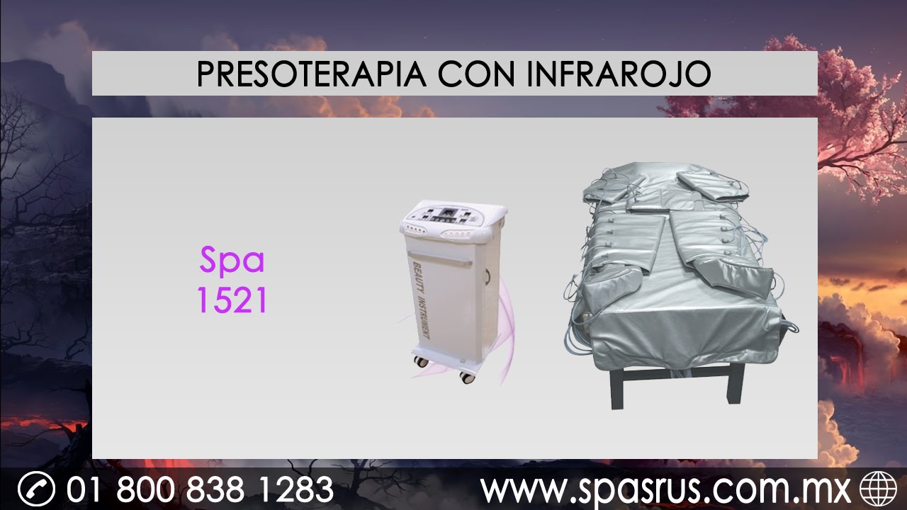 Presoterapia con infrarrojo | Spa 1520 (Manual de Instalación)