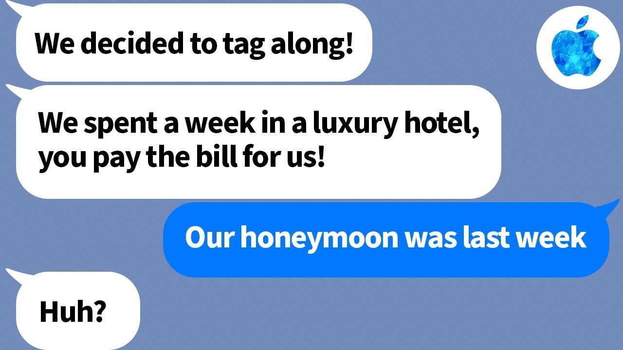 【Apple】My mooching sister-in-law tried to make me pay her huge hotel bill
